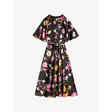 Ted baker 'octo' rose black stretchy floral pencil bodycon dress size 3 uk 12. Ted Baker Dresses For Women Modesens