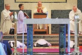 One Priest, Two Deacons Ordained