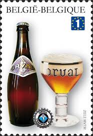 Belgien 2012 Trappisten Bier Orval Postzegels Bier Belgie
