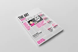 Tabloid journalism also known as rag newspaper is a style of journalism that emphasizes sensational crime stories gossip columns about celebrities and sports stars extreme political views and opinions from one perspective junk food news and astrologyalthough it is associated with tabloid size newspapers not all newspapers associated with tabloid journalism are tabloid size and not all. Tabloid Newspaper Design Front Page By Lina Hamza Linahamza Tasmeem Me