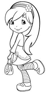 Disney easy simple coloring pages. Raspberry Coloring Pages Cute Coloring Pages Cartoon Coloring Pages Doll Drawing