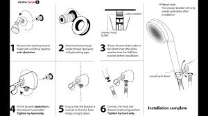 Aroma sense usa produces luxury shower heads powered by aromatherapy, vitamin c and generation of negative ions to promote overall aromatherapy for your shower head. Quoss Aroma Sense Q Shower Head Installation Youtube