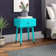 Calligraphy s/12 kahwa cup white/blue. Blue Nightstands Joss Main