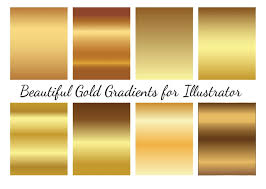 Gold Vector Gradients | ภาพศิลป์