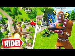 Their Guided Missile Can T Find Me Fortnite Guided Missile Hide Seek Playground Mode Youtube Fortnite Playground Hide