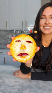 Face Pies 👺 🥧 Follow Chef Genevieve LaMonaca for 50 Halloween Recipes 👻  These creepy little hand pies are a fun activity to do with family and  friends. Have fun making different faces and spooky ...