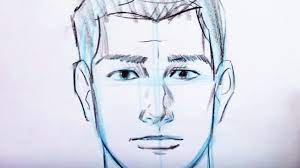 Now draw 2 guidelines across the face. Basic Proportions Of The Face Youtube