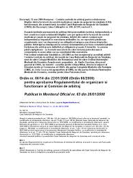 Organizaţii şi instituţii guvernamentale bucureşti. Ordin Comisie De Arbitraj