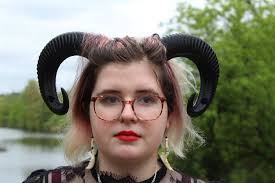 Cuernos de carnero agujereados