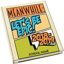 2018 2019 Yearbook Covers Dynamic Yearbook Design Comic Book Yearbook Yearbook Covers
