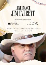 Line Dance mit Jim Everett, Saint-Cyr-en-Val-Platz 11, 66606 Sankt Wendel,  Germany, 12 July 2025
