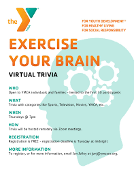 It's like the trivia that plays before the movie starts at the theater, but waaaaaaay longer. Ymca Catawba Valley Ymcacv Twitter