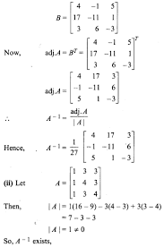 Rbse Solutions For Class 12 Maths Chapter 5 Inverse Of A Matrix And Linear Equations Ex 5 1 Class 12 Maths Math Linear Equations