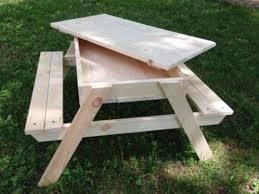12 foot picnic table plans. Table De Pique Nique Pour Le Bac A Sable Pour Enfant Homemade Furniture Kids Picnic Table Kids Picnic