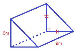 Where, a = side of a square prism. How To Find The Volume Of A Prism High School Math