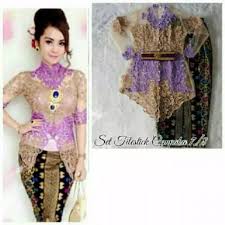 Suku betawi adalah sebuah suku bangsa di indonesia yang penduduknya umumnya bertempat tinggal di jabodetabek dan sekitarnya. Hot Kebaya Bali Set Kebaya Modern Kebaya Tile Stik Lengan Panjang Kebaya Fashion Wanita Bukalapak Com Inkuiri Com
