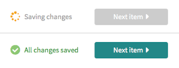 The timing for the quiz results slide is set to. Save Continue Button User Experience Stack Exchange