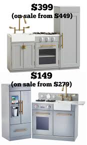 look for less modern grey toy kitchen