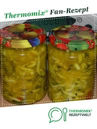 Zucchini Eingelegt Rezept Zucchini Einlegen Rezepte Thermomix Zucchini
