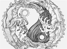 2048 x 2048 file type: Detailed Coloring Books Design Sun And Moon Dragon Yin Yang Coloring Home