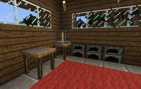 The logo was created with 3 types of wood, oak, spruce, and dark oak the darkest edge was done with coal. Chisels Bits For Minecraft 1 16 5