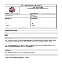 We prepared 37 standard operating procedure (sop) templates & examples which can be easily downloaded and used in your organization. Sop Center Sop Sog Template