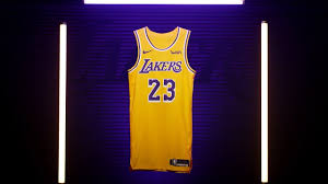 Find a new los angeles lakers jersey at fanatics. Lakers Unveil New Uniforms For 2018 19 Youtube