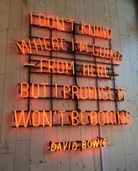 Just Stop Your Crying It S A Sign Of The Times David Bowie David Bowie Quote Quote Aesthetic Inspirational Quotes Motivation Words