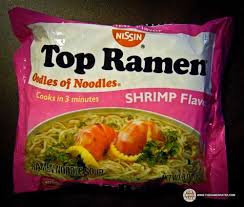 Nissin top ramen bowl ramen noodle soup, chicken, 3.42 ounce (pack of 6) 6 count (pack of 1) 4.5 out of 5 stars 400. 462 Nissin Top Ramen Shrimp Flavor Ramen Noodle Soup The Ramen Rater