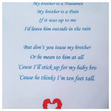 A Cute Poem At My Naming Ceremony My Brother Is A Nuisance Naming Ceremony Ceremony Tease