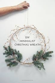 Diy Minimalist Christmas Wreath Decorations Much Most Darling Realistic And Sustainable Motherhood Minimalist Christmas Christmas Wreaths Diy Christmas Decorations Wreaths