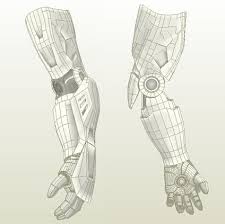 Iron Man Mark 7 Build With 3d Model Iron Man Armor Iron Man Hand Iron Man