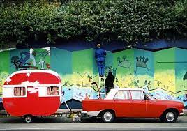 red zephyr and caravan dunedin nz retro caravan classic campers vintage trailers