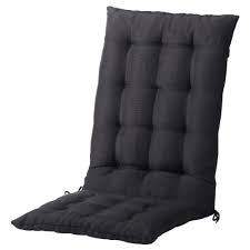 Once your outdoor furniture is arranged, add the final touch with some stylish cushions and soft pillows from ikea. Hallo Seat Back Pad Outdoor Black 45 5 8x18 1 2 Ikea Outdoor Furniture Cushions Ikea Outdoor Cushions Ikea Outdoor