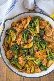 We used chicken breast for the recipe, but it can easily be made with chicken thighs or legs. Hunan Chicken Dinner Then Dessert