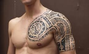 4 tatuajes polinesios para mujeres. Tatuajes En Los Hombros Para Hombres Recopilacion Tatuantes