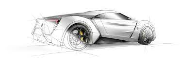 Artstation Lykan Hypersport Benoit Fraylon Lykan Hypersport Automotive Illustration Benoit