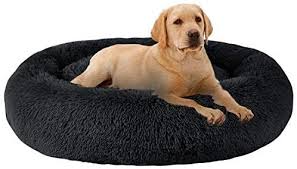 Dogbed4less orthopedic memory foam dog bed. Amazon Com Mfox Calming Dog Bed L Xl Xxl Xxxl For Medium And Large Dogs Comfortable Pet Bed Faux Fur Donut Cuddler Up T Dog Bed Comfortable Pet Bed Pet Bed