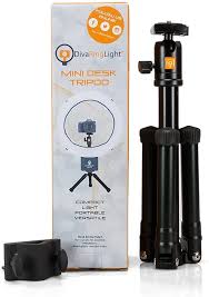 Amazon Com Diva Ring Light Mini Desk Tripod Camera Photo