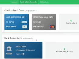 An increase to the bank's asset account is a debit. Credit Or Debit Cards And Bank Accounts Details Page By Harnish Design On Dribbble
