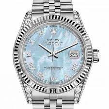 Shop Pre Owned Rolex Datejust 36mm Watch Watch My Diamonds
