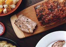 Turkey Meatloaf With Mushrooms And Herbs Recipe Turkey Meatloaf Recipes Ground Turkey Recipes
