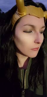 Low effort Halloween costume.