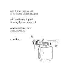 Some People Have The Ability To Put Thoughts Into Words In The Most Inspiring Ways Rupi Kaur A Poet Spoken Word Performer A Words Quotes Honey Quotes Words