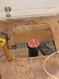 Install 14.5 crosspieces of lumber the same size as the joists between the joists, half under the old flooring for the same reason. Rotten Subfloor Under Bathtub And Plumbing Wall Doityourself Com Community Forums
