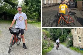 Byers Green company director cycling to Santiago de Compostela