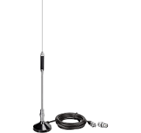 Eightwood 27MHz CB Antenna Kit with Magnetic Base Compatible with Galaxy  Uniden Cobra and More CB Radio,Black