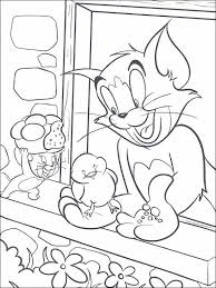 Tom And Jerry Coloring Pages 95 Coloring Pages Cartoon Coloring Pages Easter Coloring Pages