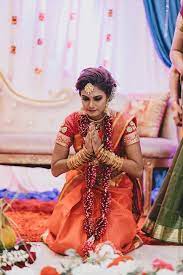 Penang Malaysia Weddings Realshaadis Shaadiwish Indian Engagement South Indian Engagement Indian Bridal Hairstyles
