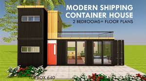 2 bedroom shipping container homes plans. Modular Shipping Container 2 Bedroom Prefab Home Design With Floor Plans Topbox 640 Youtube